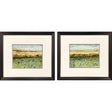 Paragon Abstract Vast Field S/2 Green 22 X 25 X 1 Wall Art