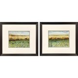 Paragon Abstract Vast Field S/2 Green 22 X 25 X 1 Wall Art