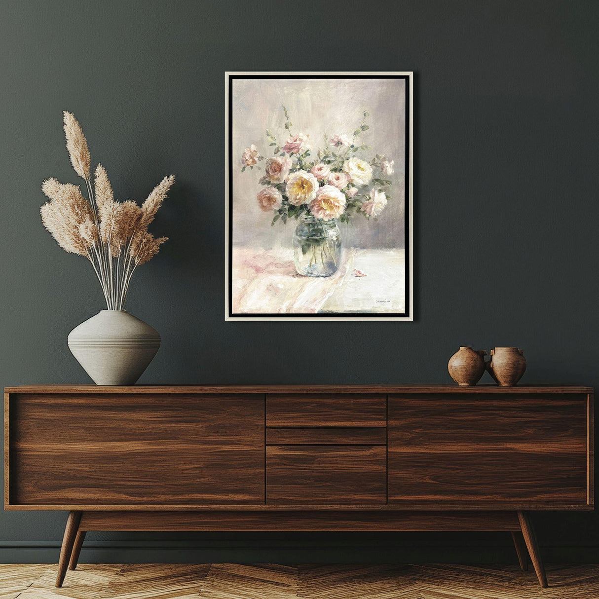 Paragon Romantic Bouquet Pink 36 X 27 X 2 Wall Art