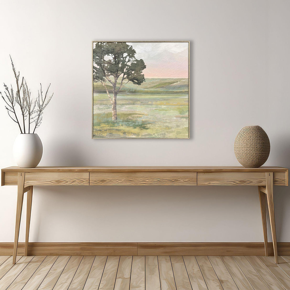 Paragon Omaroo Green 21 X 21 X 3 Wall Art