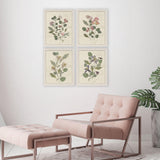 Paragon Pressed Arrangement S/4 Pink 15 X 12 X 1 Wall Art