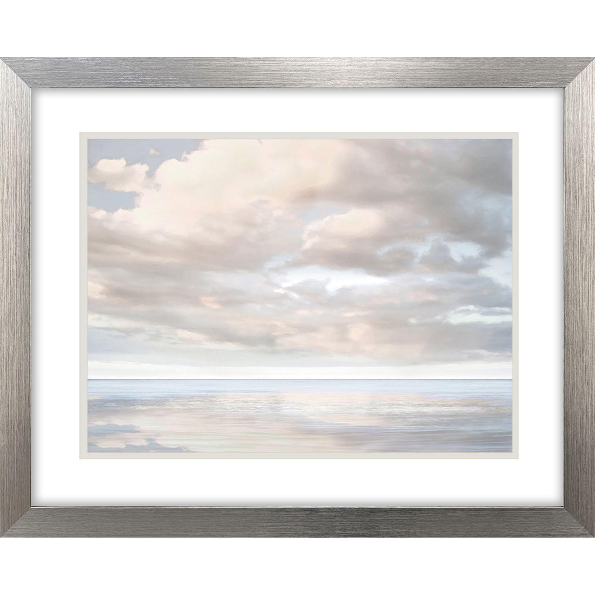 Paragon Cloudscape Illusion Blue 26 X 32 X 2 Wall Art