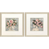 Paragon Rose Girl S/2 Pink 22 X 22 X 1 Wall Art