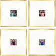 Paragon Floral Emotions S/4 Blue 24 X 24 X 2 Wall Art