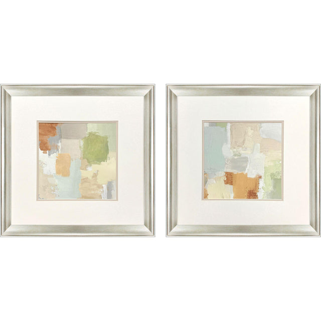 Paragon Painted Sketch S/2 Green 23 X 23 X 1 Wall Art
