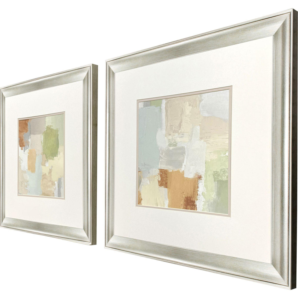 Paragon Painted Sketch S/2 Green 23 X 23 X 1 Wall Art