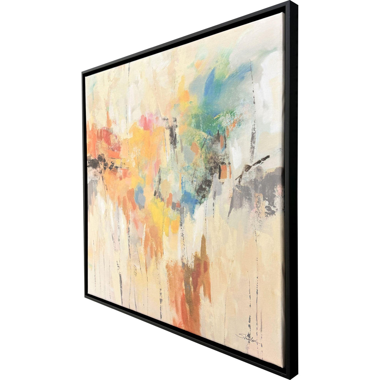 Paragon Merry Go Round Multi 29 X 29 X 2 Wall Art