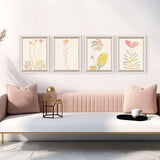 Paragon Soft Bloom S/4 Pink 18 X 14 X 2 Wall Art
