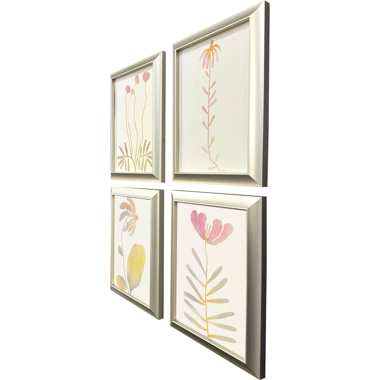 Paragon Soft Bloom S/4 Pink 18 X 14 X 2 Wall Art