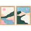 Paragon Whimsical Oasis S/2 Pink 18 X 14 X 1 Wall Art