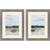 Paragon Cool Day S/2 Blue 26 X 20 X 2 Wall Art
