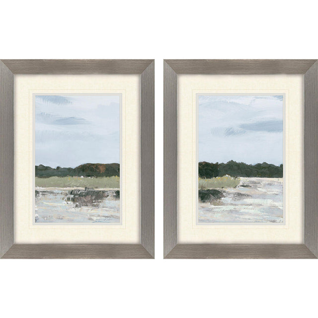 Paragon Cool Day S/2 Blue 26 X 20 X 2 Wall Art