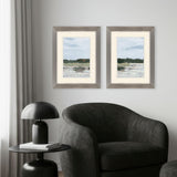 Paragon Cool Day S/2 Blue 26 X 20 X 2 Wall Art