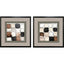 Paragon Circular Square S/2 Brown 27 X 27 X 2 Wall Art
