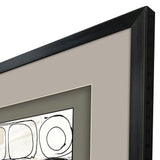 Paragon Circular Square S/2 Brown 27 X 27 X 2 Wall Art