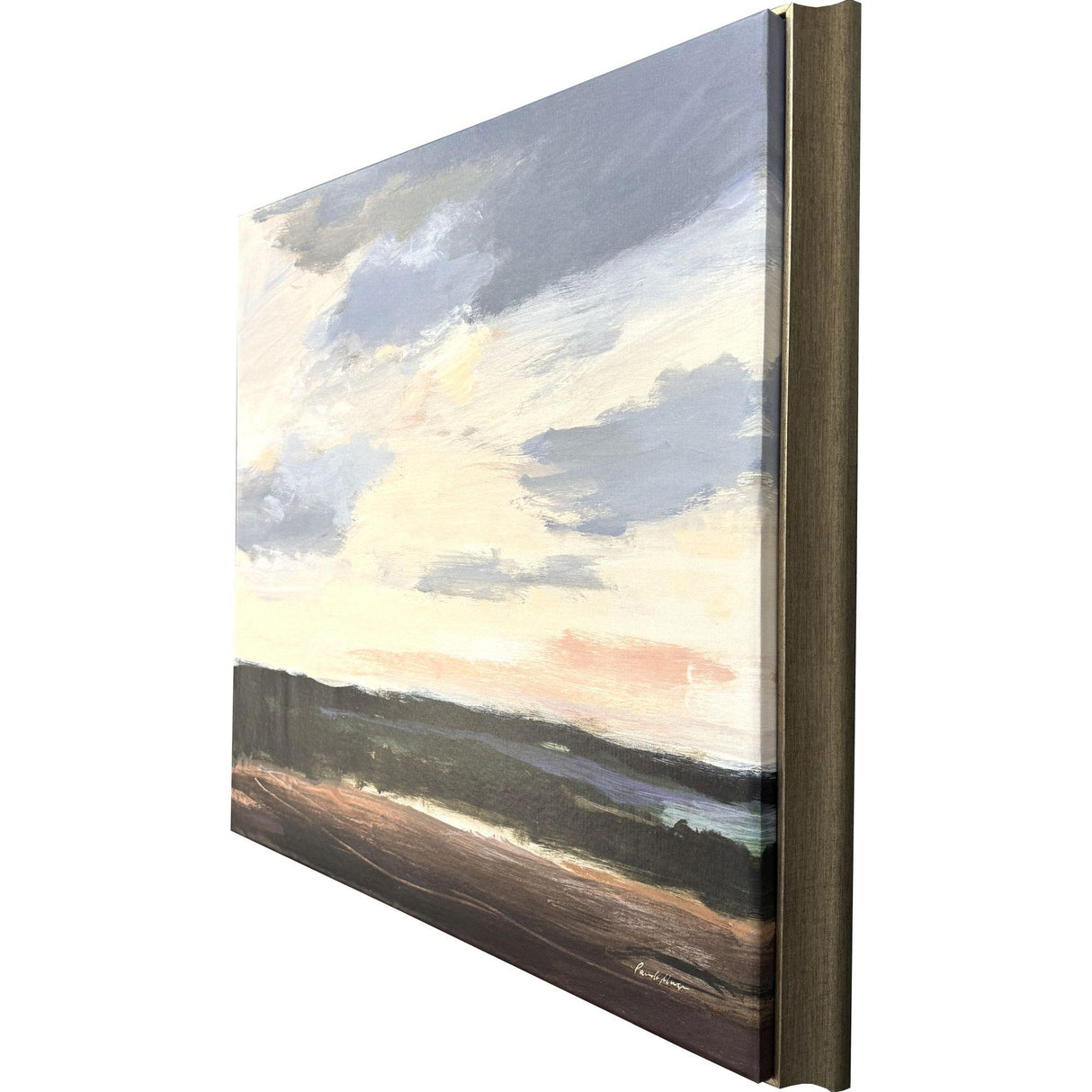 Paragon June Light Blue 30 X 30 X 4 Wall Art