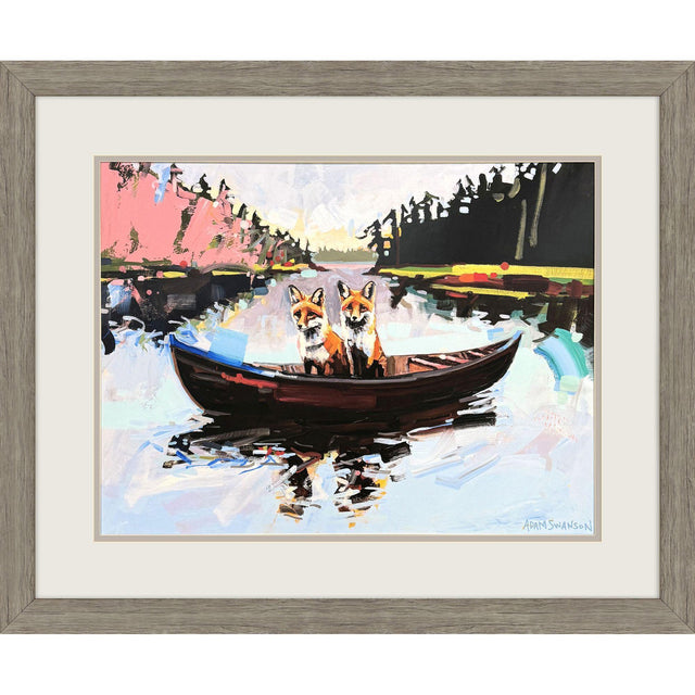 Paragon Flights of Fancy Blue 27 X 33 X 2 Wall Art