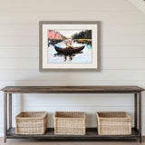 Paragon Flights of Fancy Blue 27 X 33 X 2 Wall Art