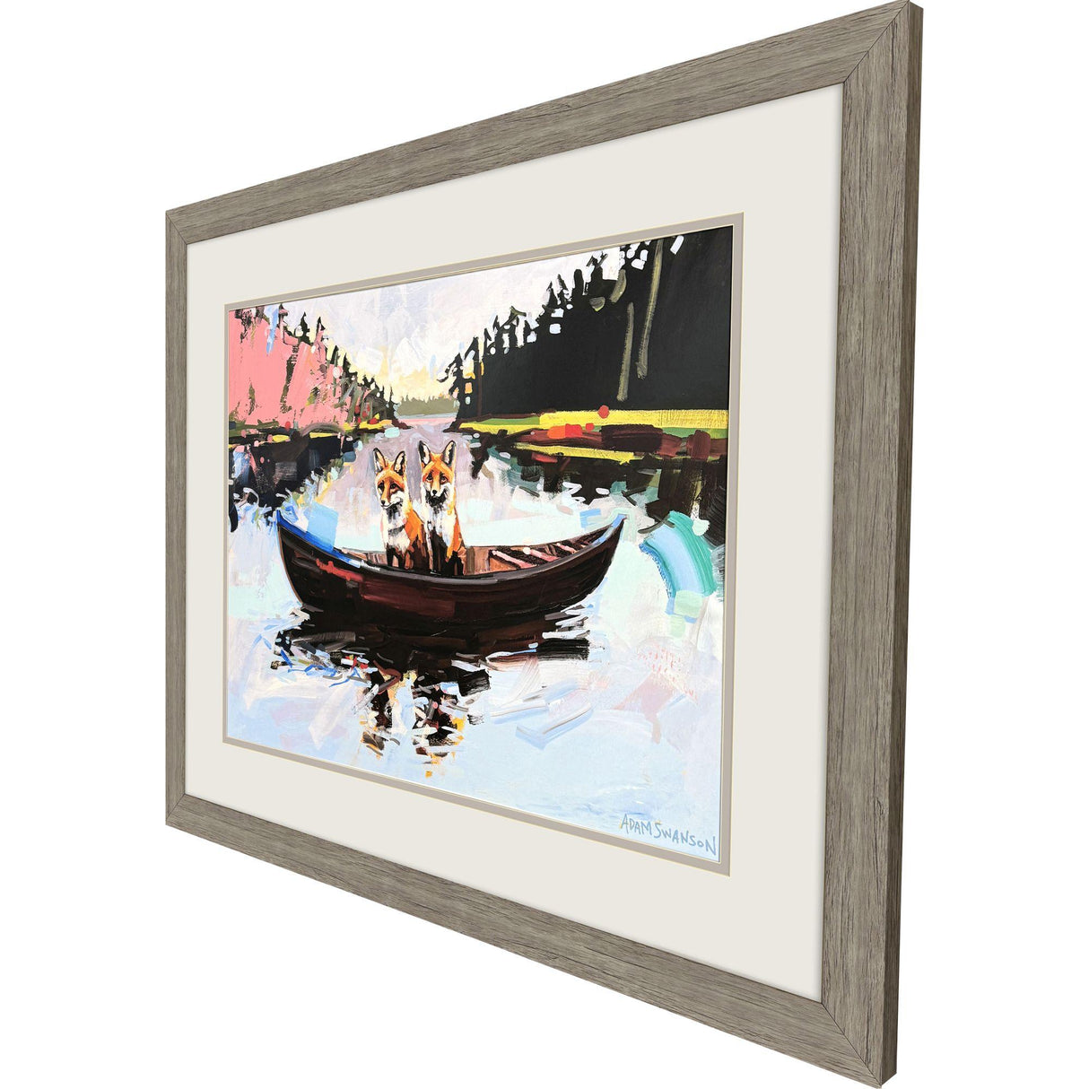 Paragon Flights of Fancy Blue 27 X 33 X 2 Wall Art