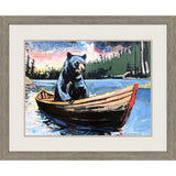 Paragon Shades of Red Blue 27 X 33 X 2 Wall Art