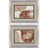 Paragon Shining Taupe S/2 Brown 20 X 26 X 2 Wall Art