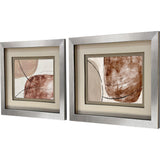 Paragon Shining Taupe S/2 Brown 20 X 26 X 2 Wall Art