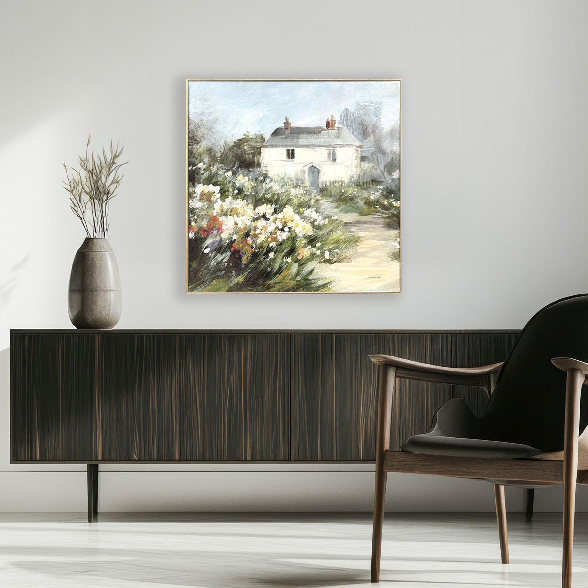 Paragon Garden View Green 29 X 29 X 3 Wall Art