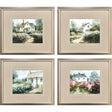 Paragon Cottage Garden S/4 Green 15 X 17 X 1 Wall Art