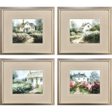Paragon Cottage Garden S/4 Green 15 X 17 X 1 Wall Art