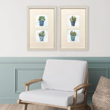 Paragon Pot of Herbs S/2 Blue 20 X 13 X 1 Wall Art