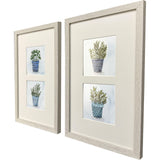 Paragon Pot of Herbs S/2 Blue 20 X 13 X 1 Wall Art