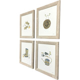 Paragon Summer Garden S/4 Blue 17 X 14 X 1 Wall Art