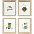 Paragon Summer Garden S/4 Blue 17 X 14 X 1 Wall Art