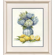 Paragon Hydrangea Lemons 2 Blue 28 X 24 X 2 Wall Art