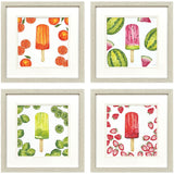 Paragon Fruity Popsicles S/4 Multi 15 X 15 X 1 Wall Art