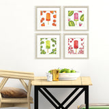 Paragon Fruity Popsicles S/4 Multi 15 X 15 X 1 Wall Art
