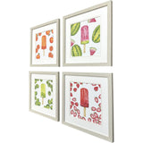 Paragon Fruity Popsicles S/4 Multi 15 X 15 X 1 Wall Art