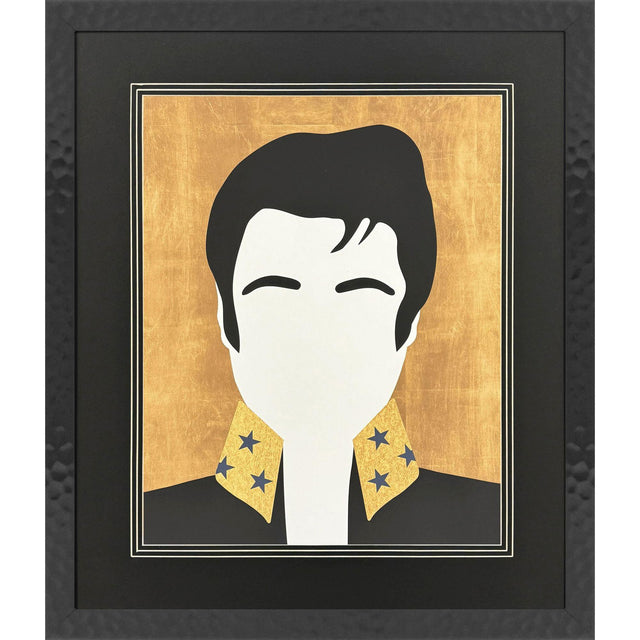 Paragon Icon The King Black 28 X 24 X 1 Wall Art