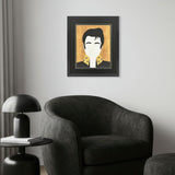 Paragon Icon The King Black 28 X 24 X 1 Wall Art