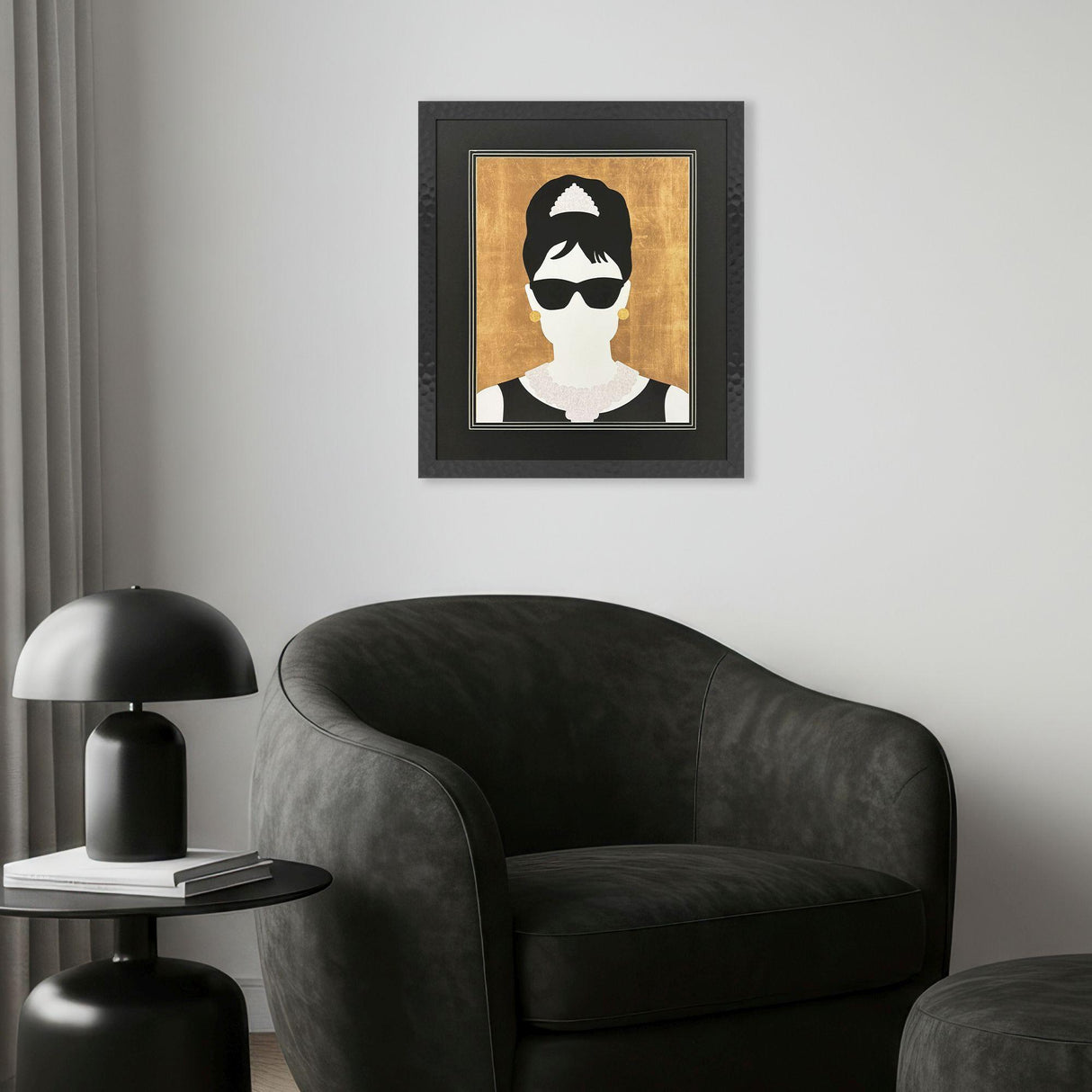 Paragon Icon Fashion Favourite Black 28 X 24 X 1 Wall Art