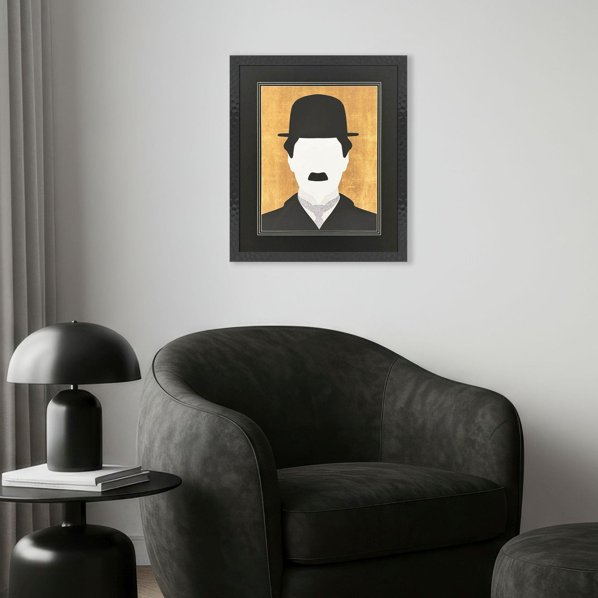 Paragon Icon Silent Star Black 28 X 24 X 1 Wall Art