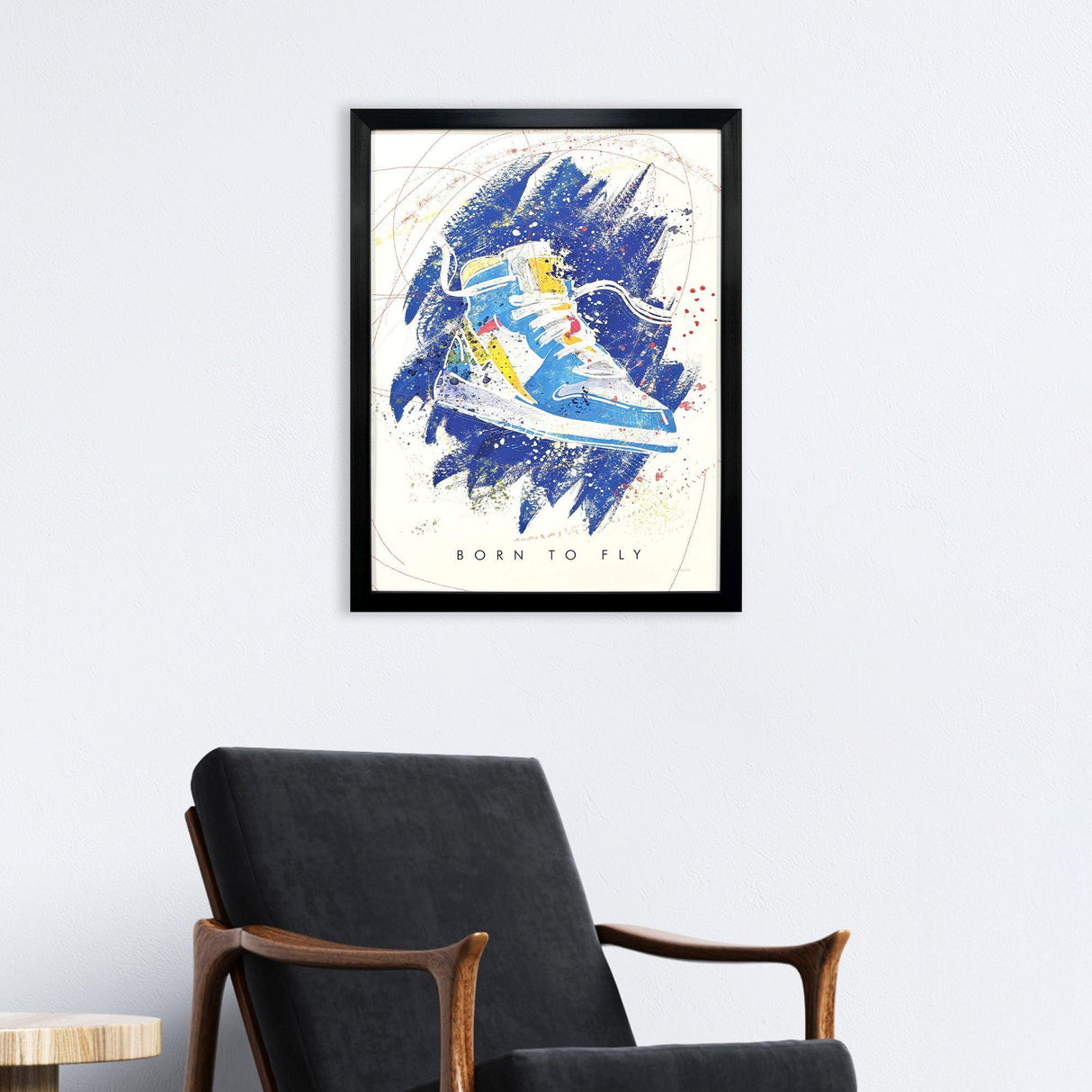 Paragon Born to Fly Blue 26 X 20 X 2 Wall Art