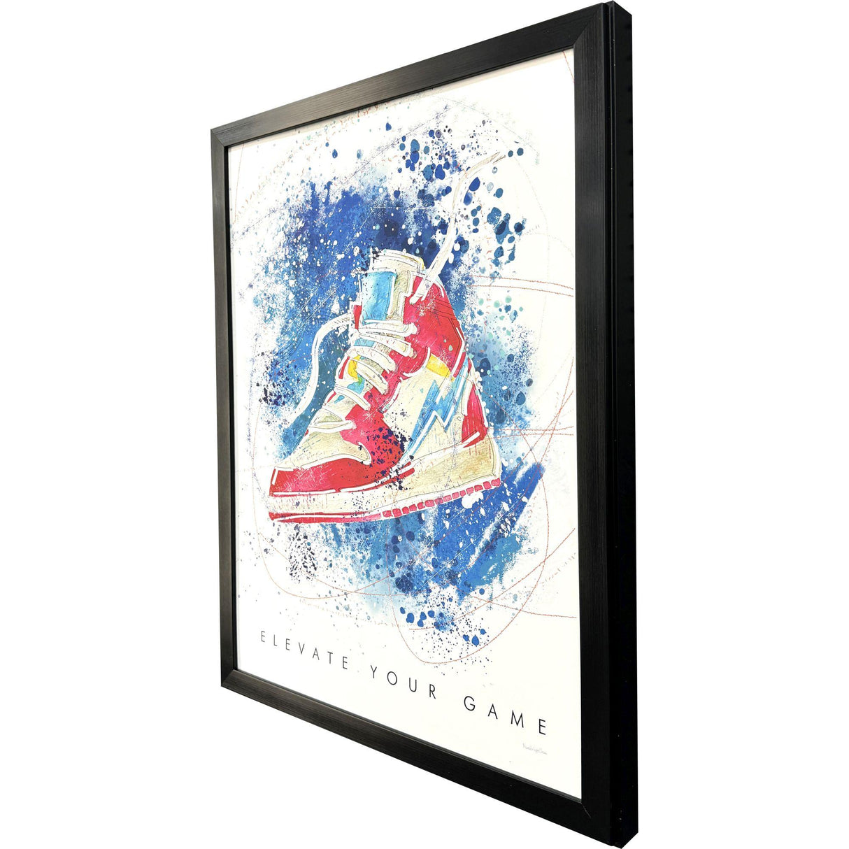 Paragon Elevate Your Game Blue 26 X 20 X 2 Wall Art