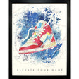 Paragon Elevate Your Game Blue 26 X 20 X 2 Wall Art
