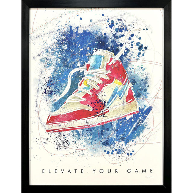 Paragon Elevate Your Game Blue 26 X 20 X 2 Wall Art