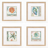 Paragon Coastline S/4 Green 18 X 18 X 2 Wall Art