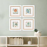 Paragon Coastline S/4 Green 18 X 18 X 2 Wall Art
