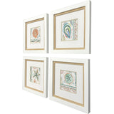 Paragon Coastline S/4 Green 18 X 18 X 2 Wall Art
