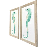 Paragon Swim Tall S/2 Green 26 X 14 X 1 Wall Art