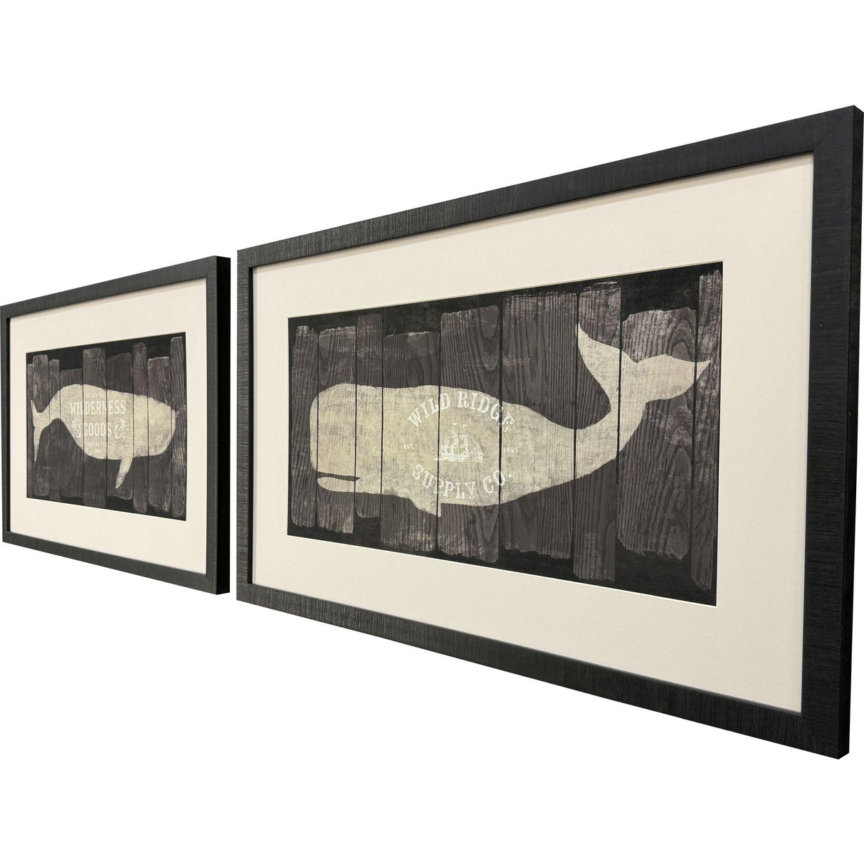 Paragon Marine Marks S/2 Brown 20 X 32 X 2 Wall Art